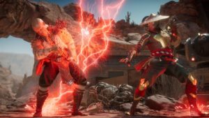 Mortal Kombat 11 Raiden and Baraka