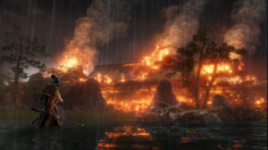 Sekiro. The Palace on Fire.