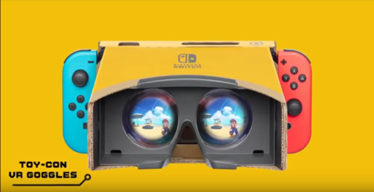 SARANNO GIOCABILI SU NINTENDO LABO – KIT VR SUPER MARIO ODYSSEY E ZELDA: BREATH OF THE WILD!