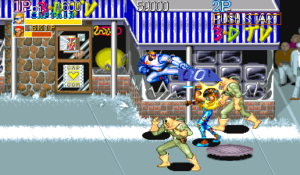 655794 captain commando arcade screenshot captain commando with a