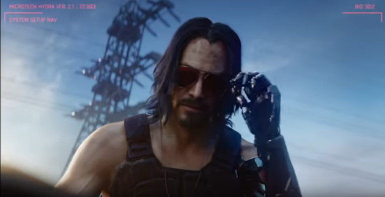 JOHNNY SILVERHAND, PERSONAGGIO DI CYBERPUNK 2077, GRAZIE A KEANU REEVES HA ACQUISITO GRANDE IMPORTANZA E COMPLESSITA’!