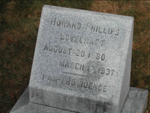 Howard Phillips Lovecraft grave