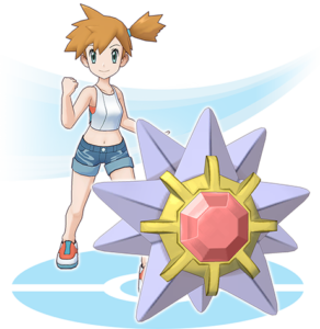 Misty e Starmie