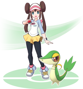 Rina e Snivy