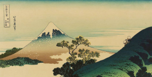 Paesaggio del Fuji Ukyo e