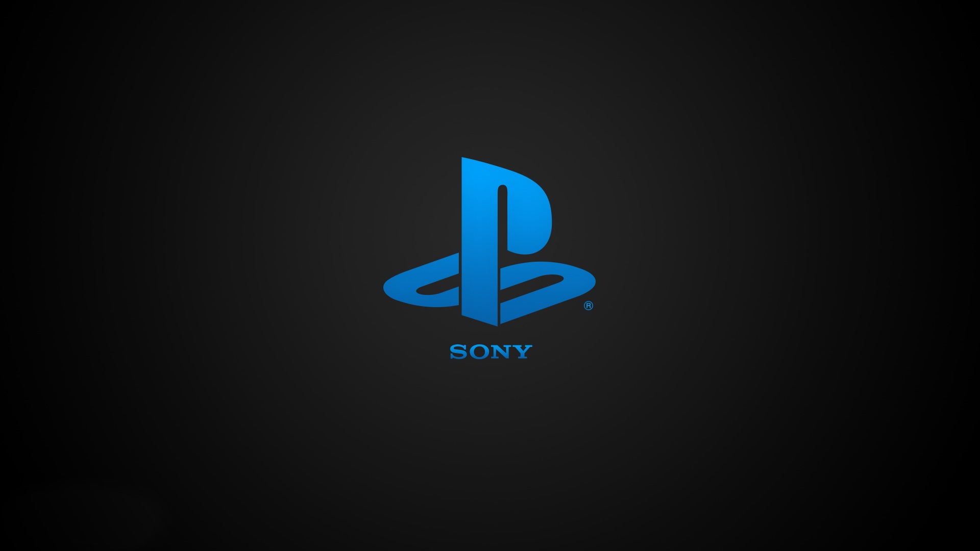 sony playstation blue logo 1080P wallpaper