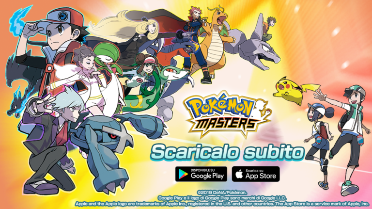 Parti oggi per una nuova avventura Pokémon, con l’uscita mondiale di Pokémon Masters per dispositivi iOS e Android