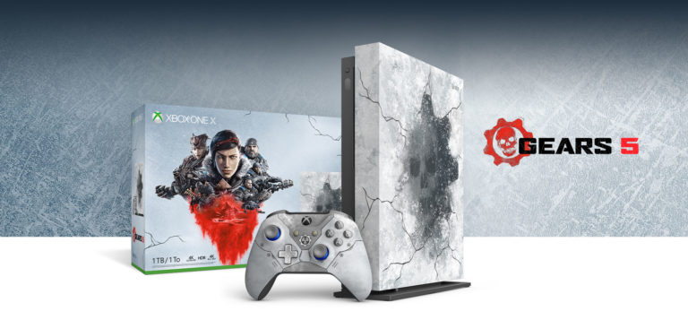 ANNUNCIATA LA XBOX ONE X A TEMA GEARS 5