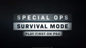 Special Ops Survival Mode