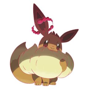 SWSH Gigantamax Eevee OfficialArt Glow RGB 300dpi png jpgcopy