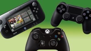 xbox one ps4 and wii u controller