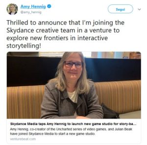 Amy Hennig at Skydance IV