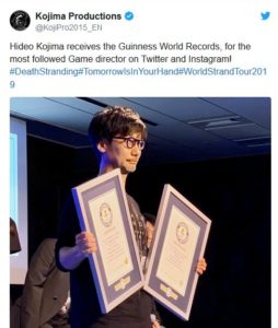 Hideo Kojima Guinness World Records Japan III