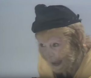 Sun Wukong in procinto di tuffarsi nel mare orientale