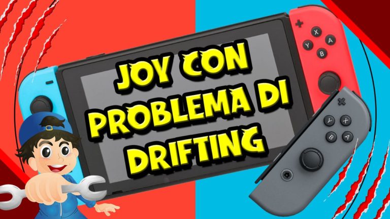 COME RISOLVERE IL PROBLEMA DEL DRIFT DEI JOY CON DELLA NINTENDO SWITCH