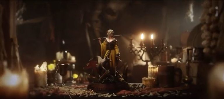 THE WITCHER: DISPONIBILE MINIATURA DI CIRI IN VERSIONE GUERRIERA GIAPPONESE!   