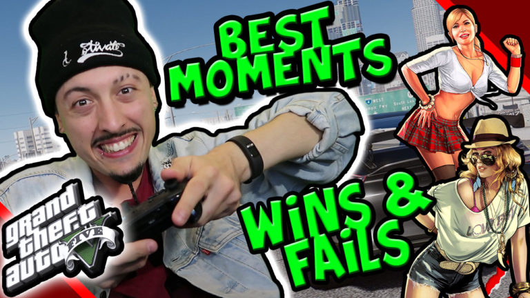 BEST WINS & FAILS MOMENTS GTA 5 ONLINE