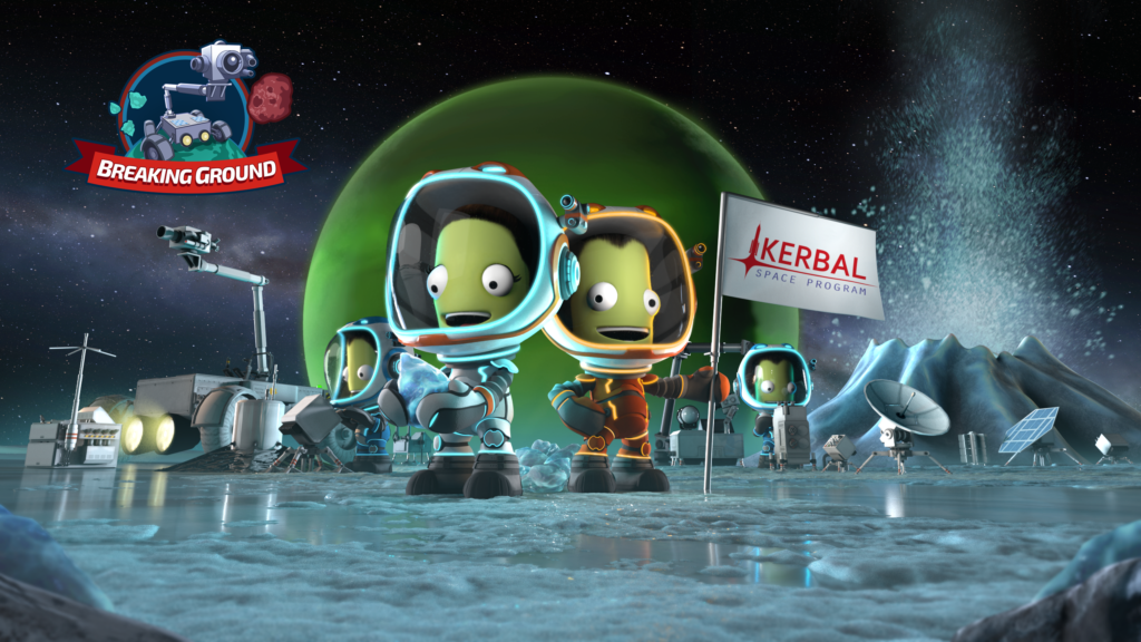 KSP Breaking Ground Expansion Key Art