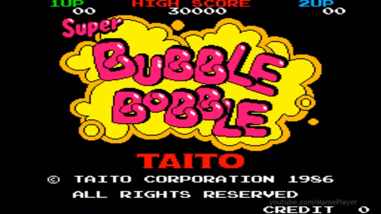 bubble bobble copertina