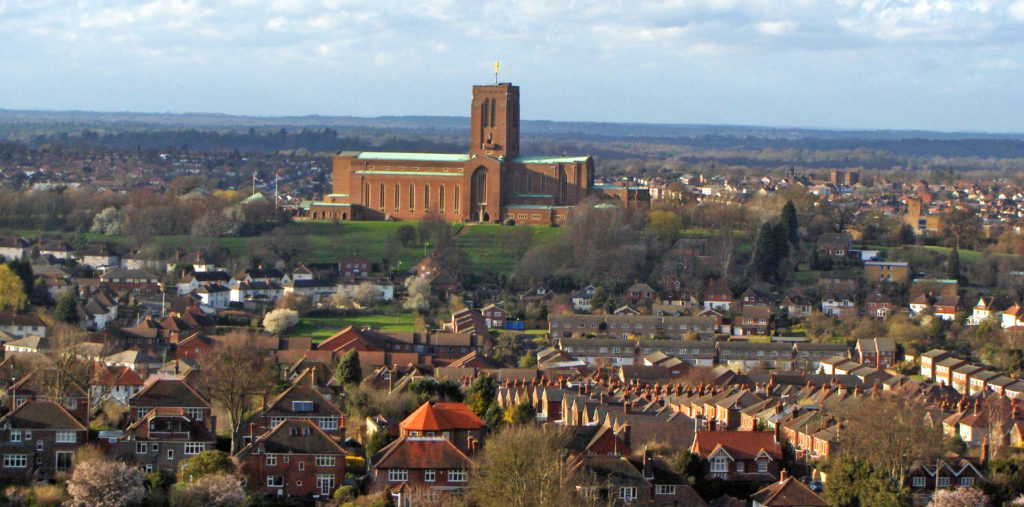 Guildford Cathedral of Surrey