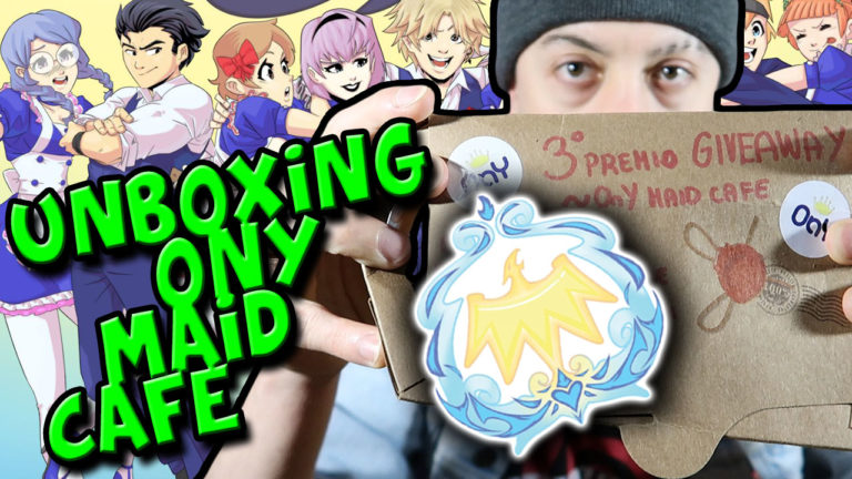 UNBOXING PREMIO GIVEAWAY – ONY MAID CAFE