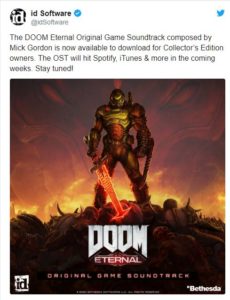 id Software Doom E soundtrack