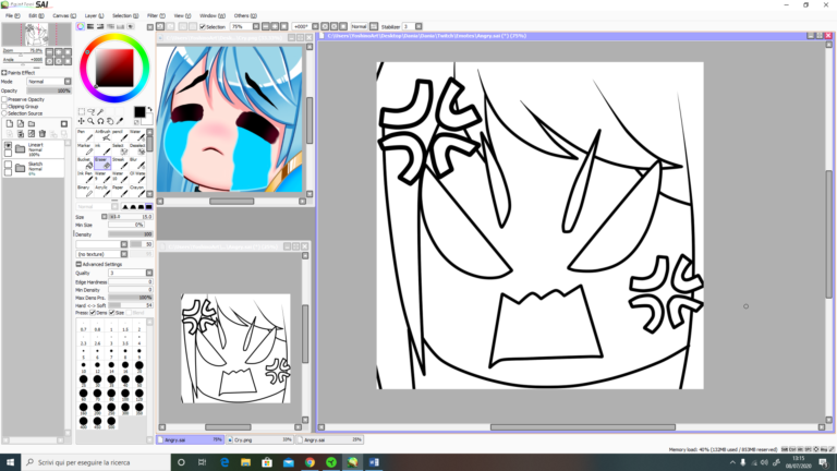 Tutorial: Emote chibi con YoshinoArt – 1# Parte