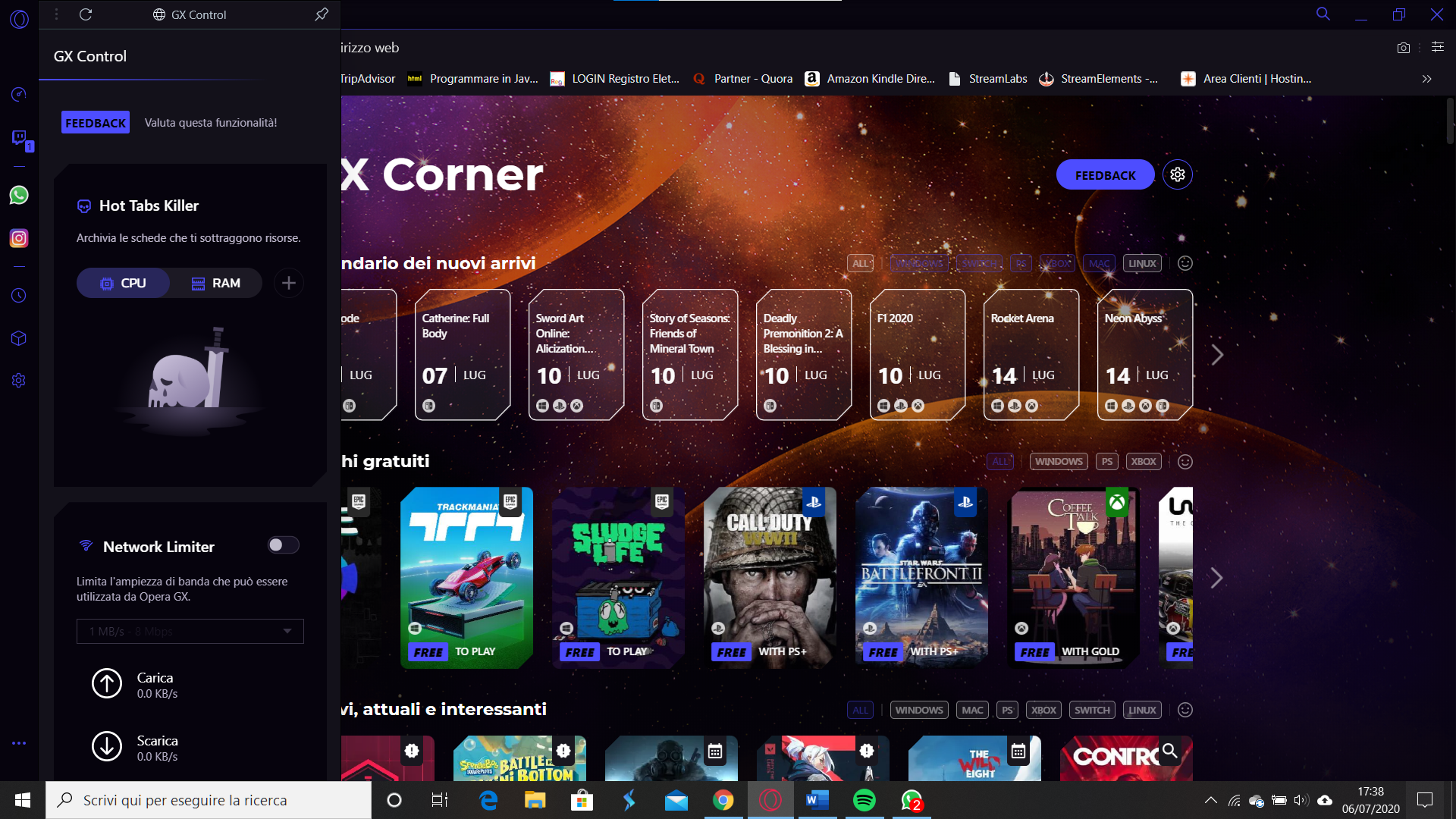 Opera GX: il browser web per gamers. • 4GameHz