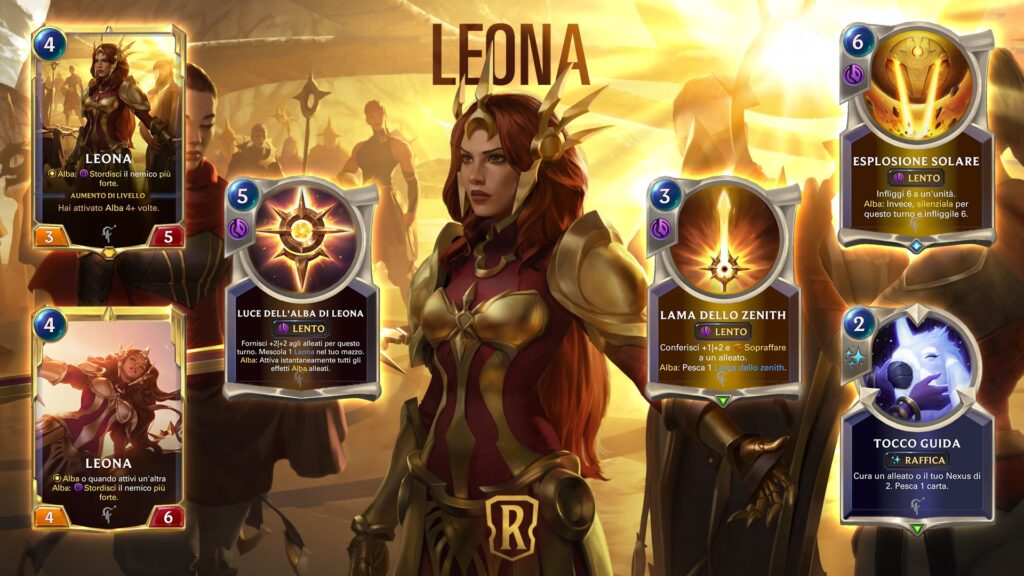 Legends of Runeterra Leona