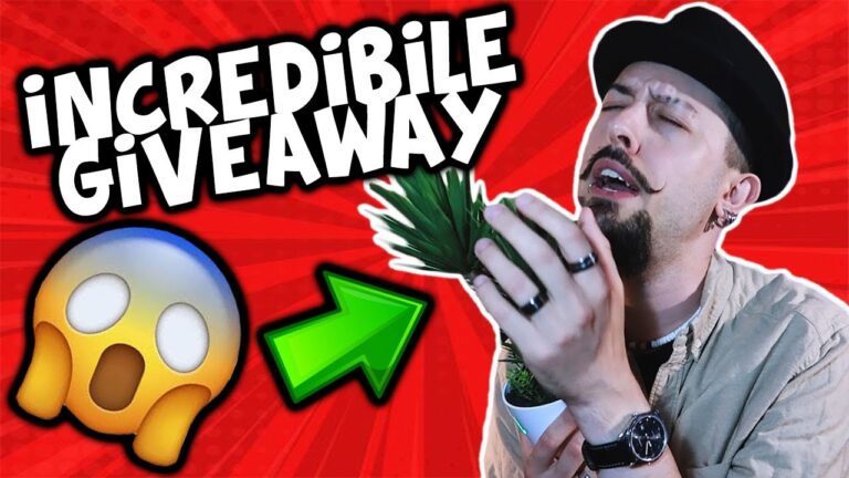INCREDIBILE GIVEAWAY!!! Lo FACCIO per DAVVERO!!!