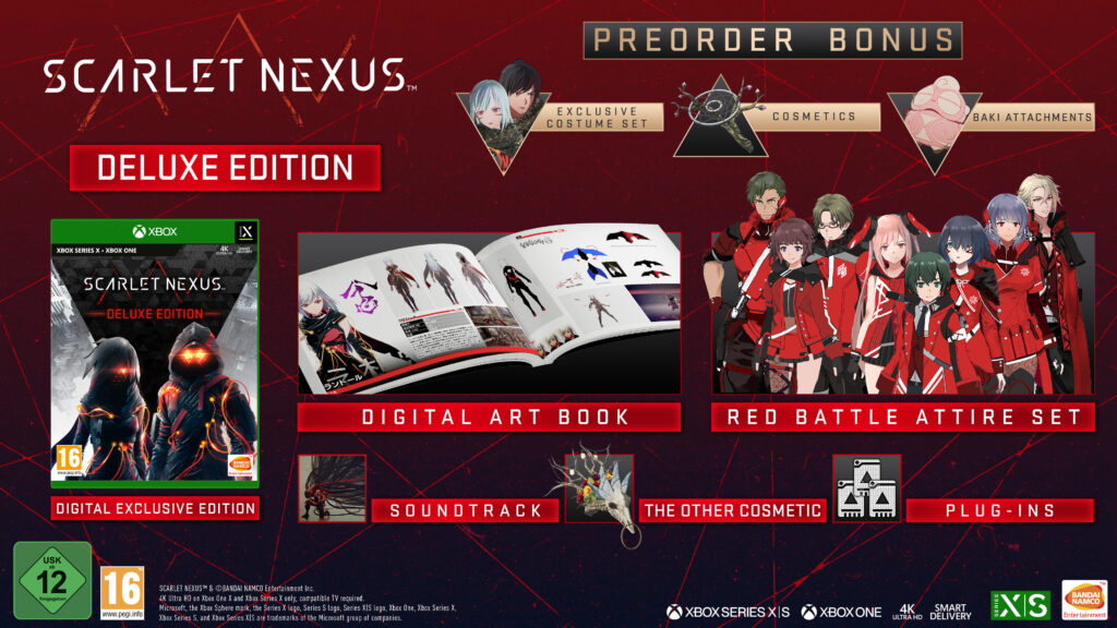 Scarlet Nexus Deluxe Edition