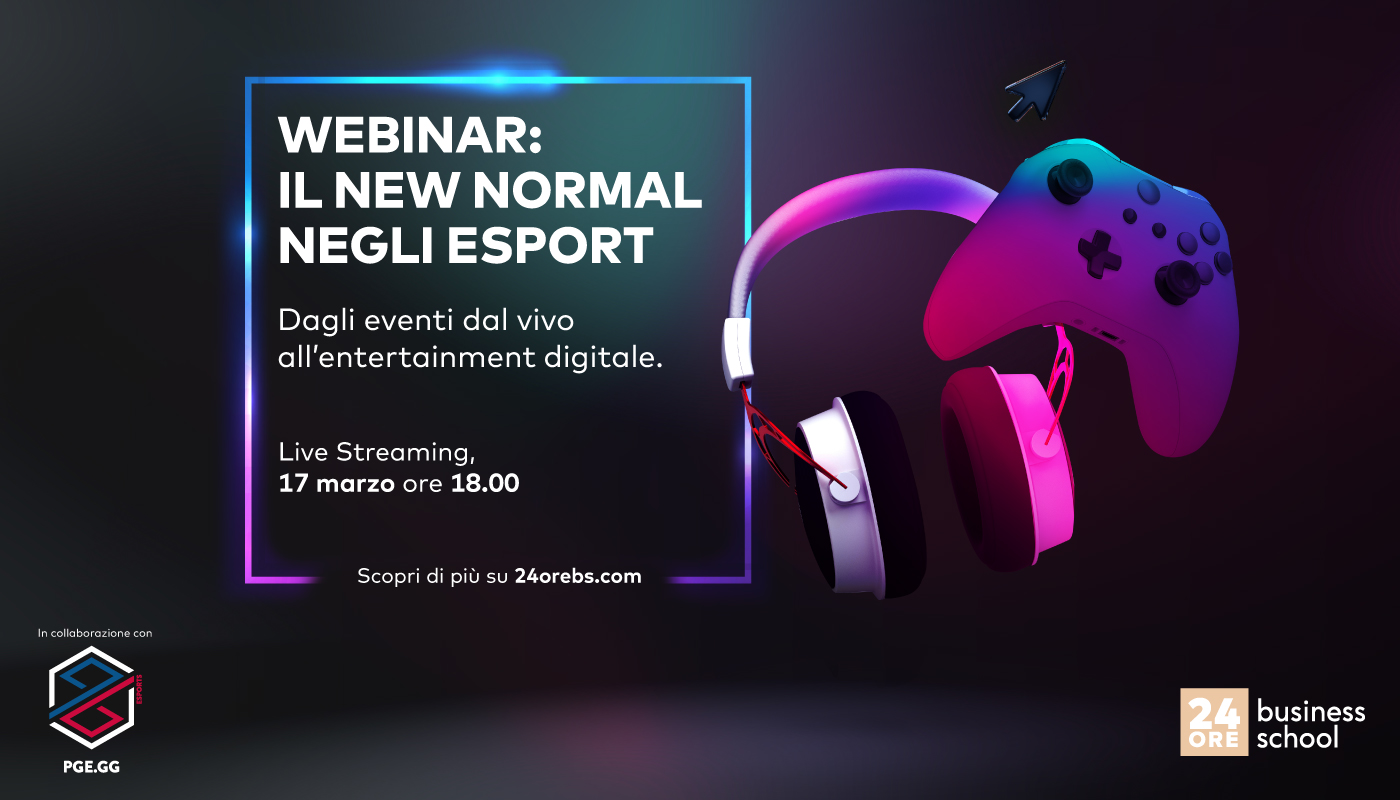 Webinar Il New Normal negli eSports 1