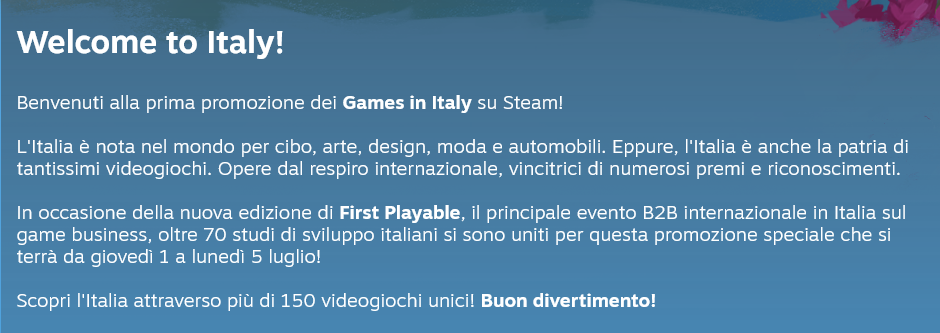 games in italy