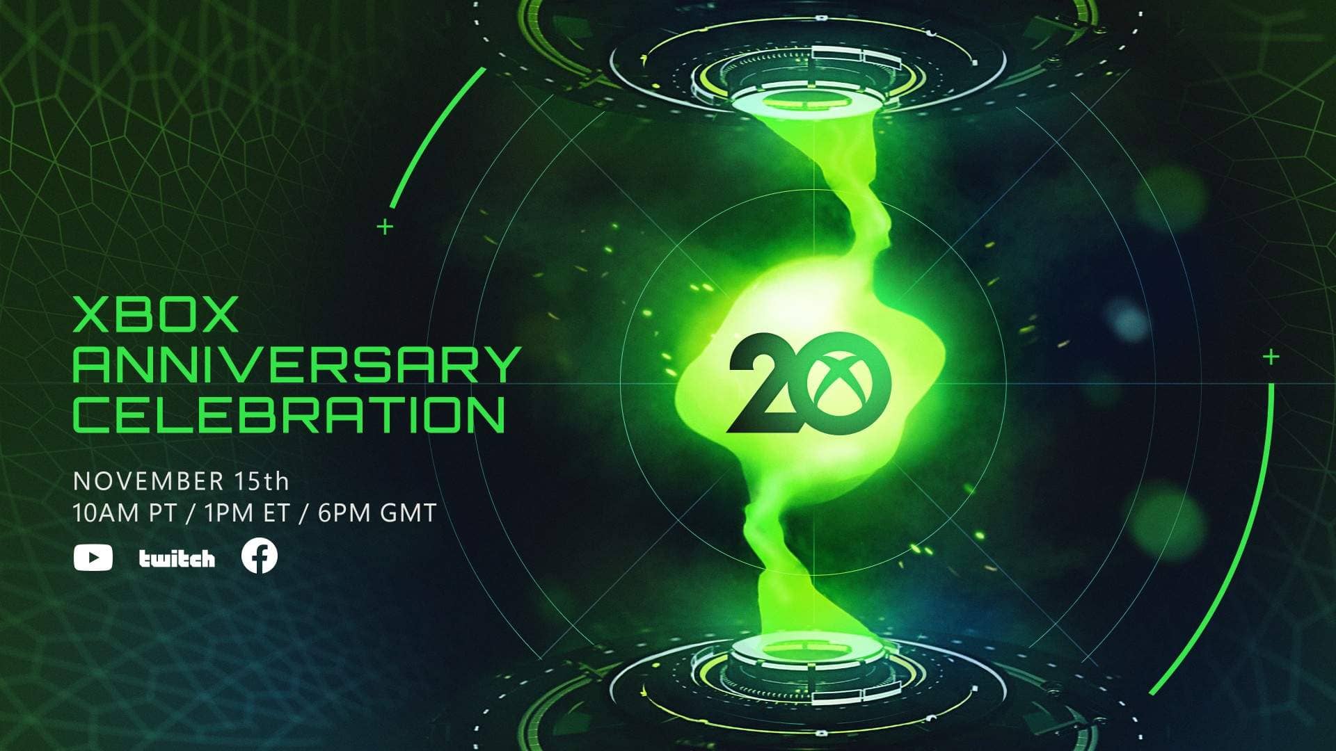 20 anni di Xbox. Il 15 novembre arriva la Xbox Anniversary Celebration! 7 20 anni di Xbox