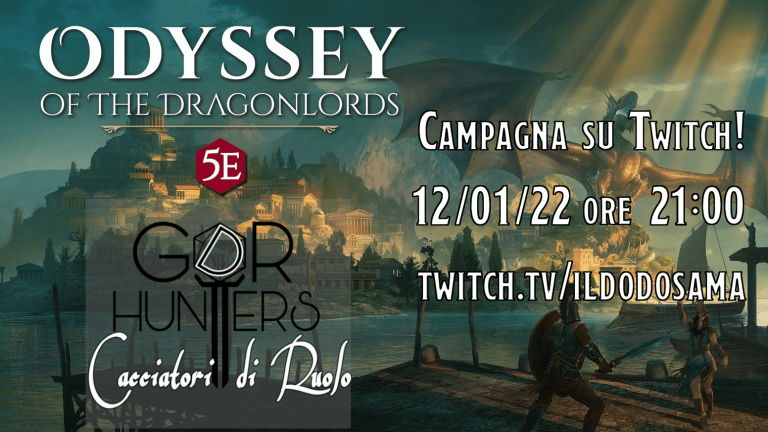 Cacciatori di Ruolo – Emozioni su Twitch con i GDR!