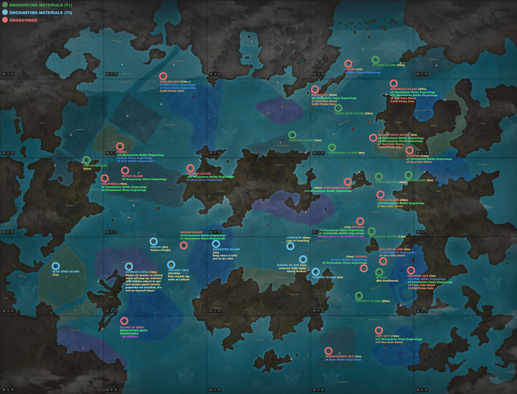 Lost Ark Guida Isole Tier 1 e Tier 2
