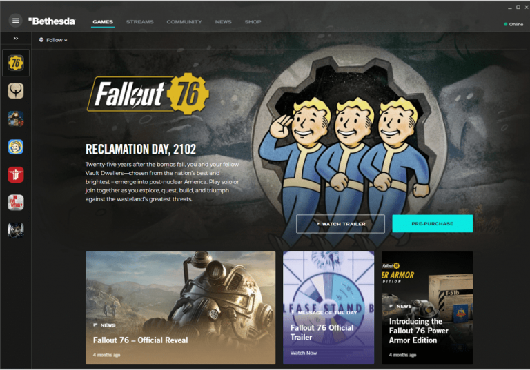 bethesda launcher