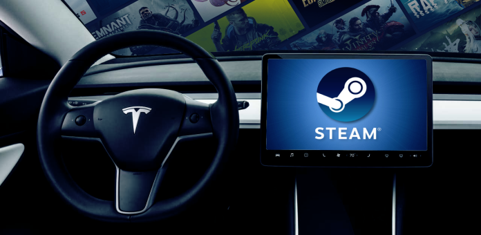 Steam sbarca su Tesla