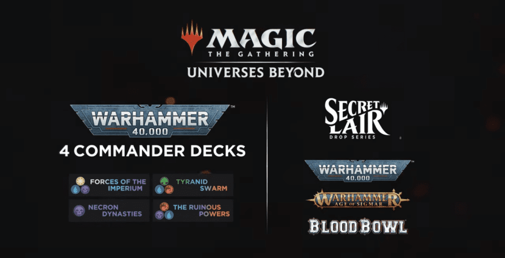 magic the gathering warhammer 40k