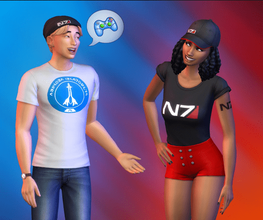 mass effect next the sims 4