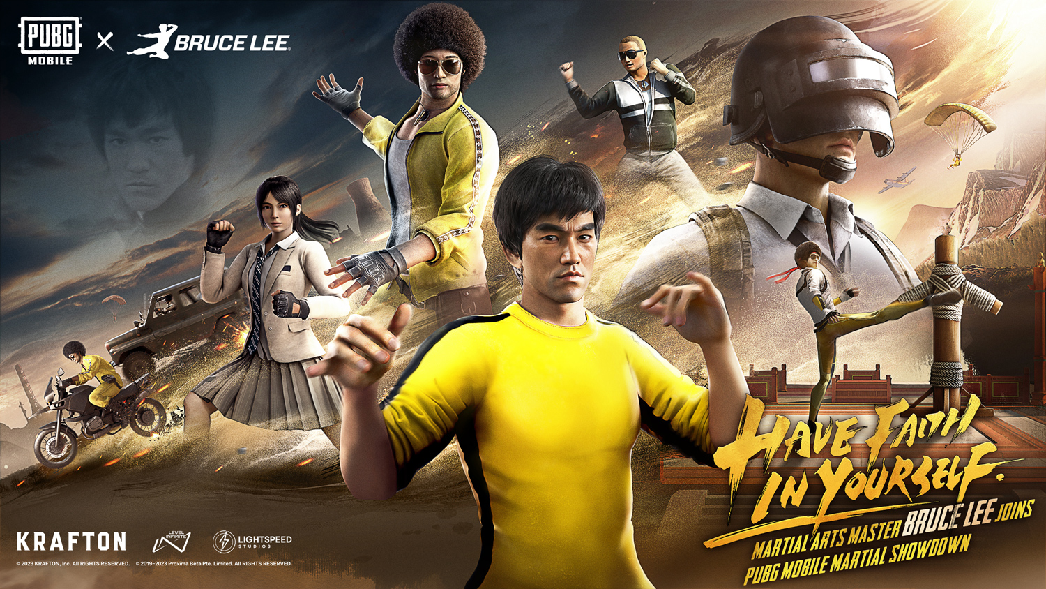 Bruce Lee Pubg Mobile