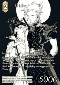 Final Fantasy TCG Dawn of Heroes Cloud